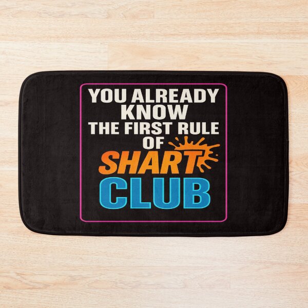 Item preview, Funny Parody Design – The First Rule of Shart Club | Rude Humor Gag Gift designed and sold by Chestamental.
