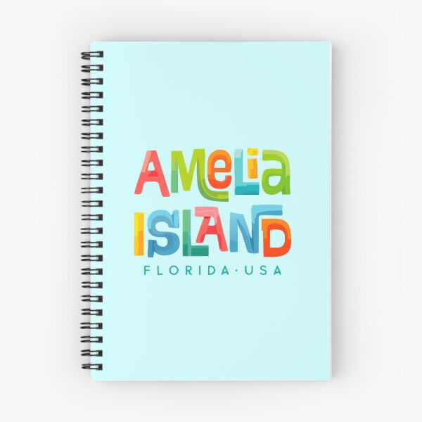 Item preview, Amelia Island Florida Retro Tropical Design designed and sold by Futurebeachbum.