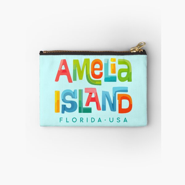 Item preview, Amelia Island Florida Retro Tropical Design designed and sold by Futurebeachbum.