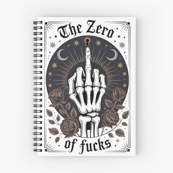 Item preview, Zero Fucks Tarot Card | Vintage Gothic designed and sold by Charlietule.