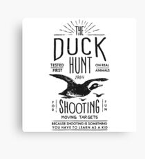DUCK HUNT Canvas Print