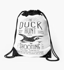 DUCK HUNT Drawstring Bag