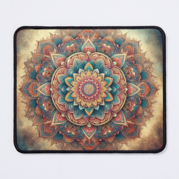 Item preview, colorful mandala desighn designed and sold by Dogandesighn.