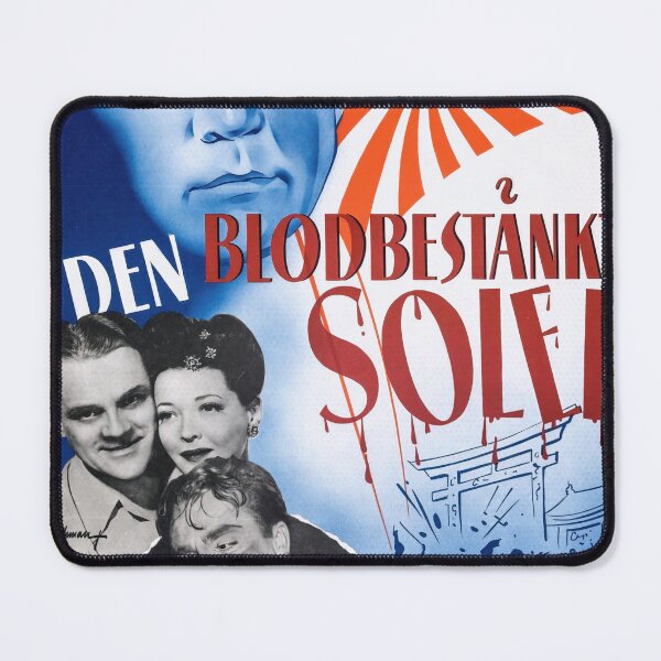 Item preview, Vintage Movie Poster | Blood on the Sun | James Cagney & Sylvia Sidney | 1940s Film Art | Dramatic Bold Colors designed and sold by artofuniverse.