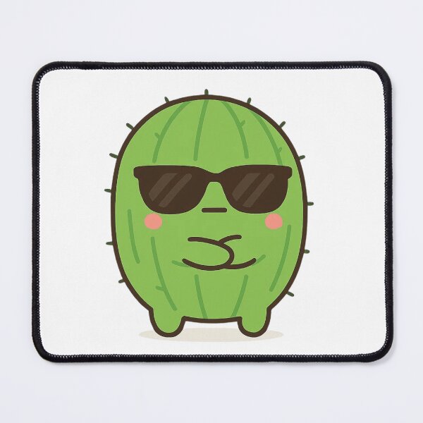 Item preview, Cool Cactus – Cute Kawaii Chibi Plant Design designed and sold by artbyTSR.