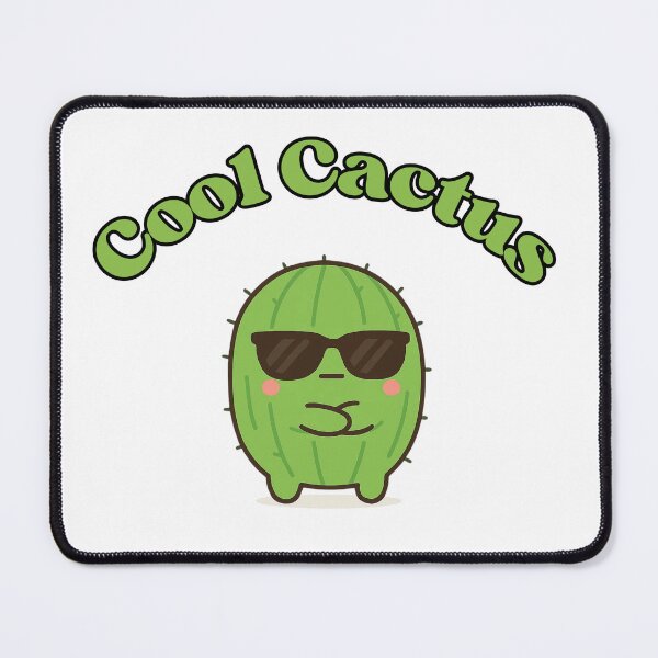 Item preview, Cool Cactus – Cute Kawaii Chibi Plant Design designed and sold by artbyTSR.