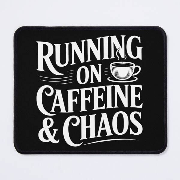 Item preview, Running On Caffeine & Chaos designed and sold by SignumShop.