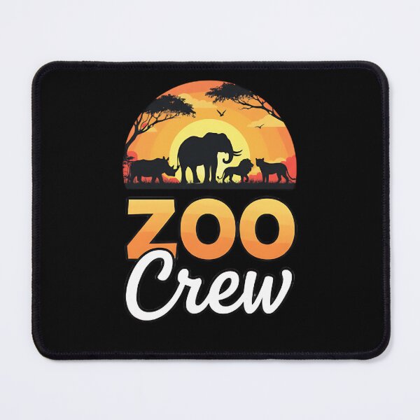Item preview, Zoo Crew Rhino Elephant Lion and Leopard Design designed and sold by BirdsnStuff.