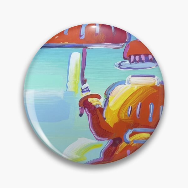 Item preview, Peter Max designed and sold by KaijuNoKaiju.