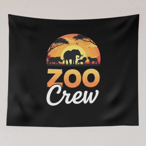 Item preview, Zoo Crew Rhino Elephant Lion and Leopard Design designed and sold by BirdsnStuff.
