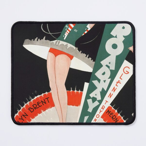 Item preview, Art Deco Style Broadway Film Poster | Vibrant 1920s & 1930s Design | Jazz Age Glamour | Swedish Edition | Vintage Cinema Art designed and sold by artofuniverse.