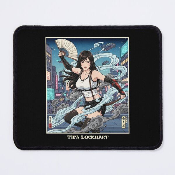 Item preview, Tifa Lockhart Japanese Design designed and sold by MadShroomPrints.