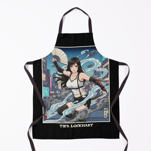 Item preview, Tifa Lockhart Japanese Design designed and sold by MadShroomPrints.