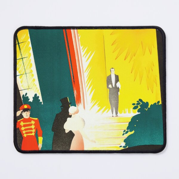 Item preview, Vintage Art Deco Movie Poster | Café Metropole 1937 | Hollywood Glamour | 20th Century Fox & Darryl Zanuck Design designed and sold by artofuniverse.