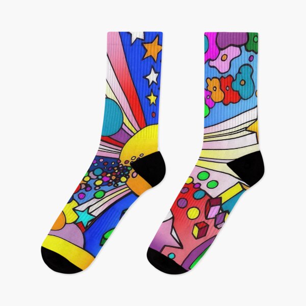Item preview, Peter Max designed and sold by KaijuNoKaiju.