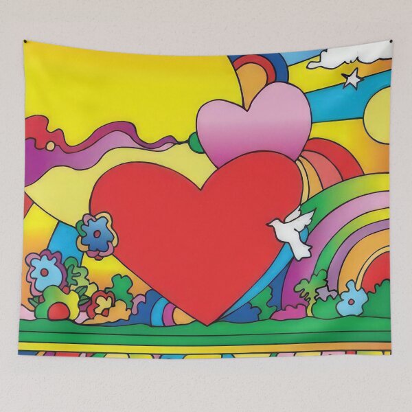 Item preview, Peter Max designed and sold by KaijuNoKaiju.