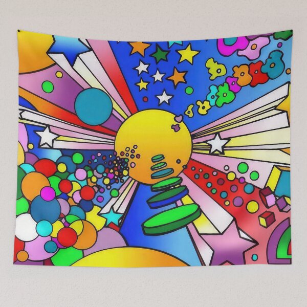 Item preview, Peter Max designed and sold by KaijuNoKaiju.