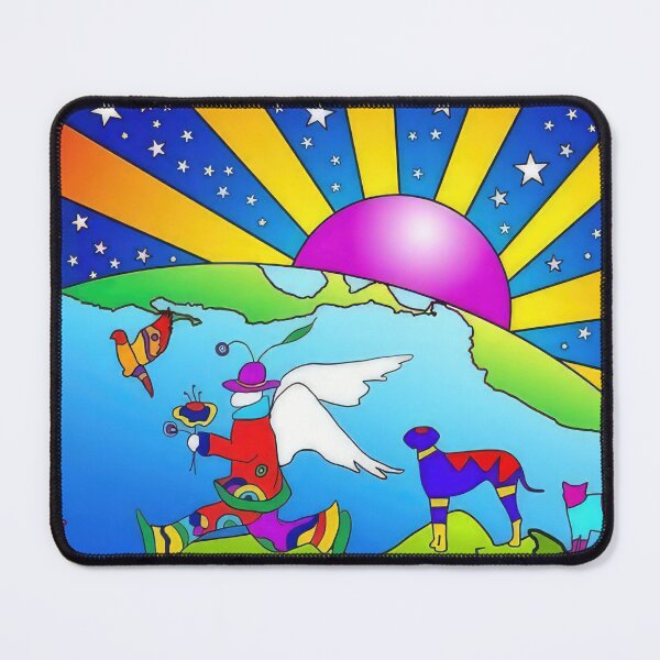 Item preview, Peter Max designed and sold by KaijuNoKaiju.
