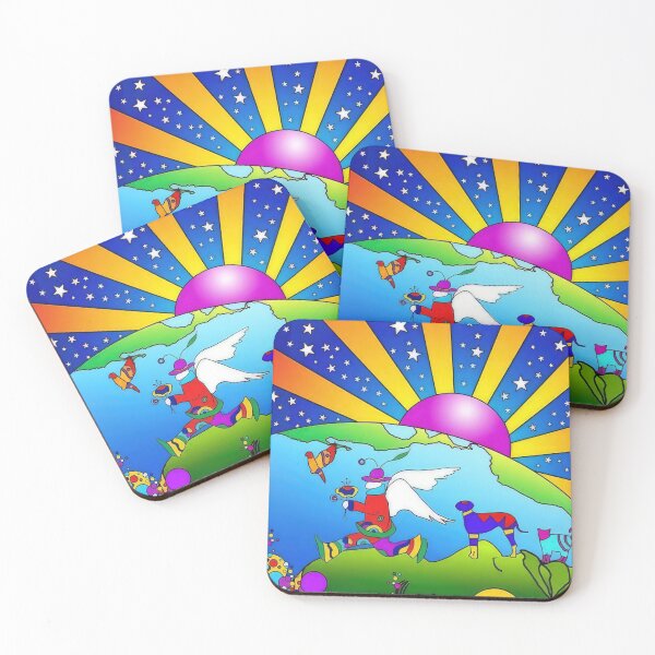 Item preview, Peter Max designed and sold by KaijuNoKaiju.