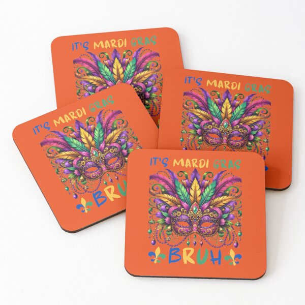 Item preview, Mardi Gras Mask Shirt – Colorful New Orleans Festival Party Tee designed and sold by TheRamesCo.