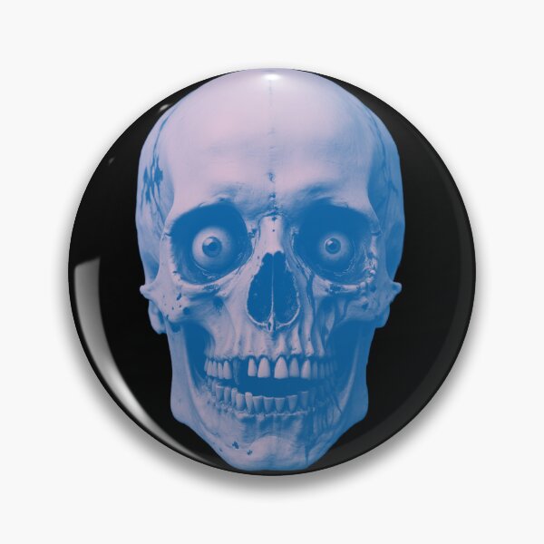 Item preview, Bloodshot Eyed Skull For Creepy Halloween Energy designed and sold by e-camelleone.