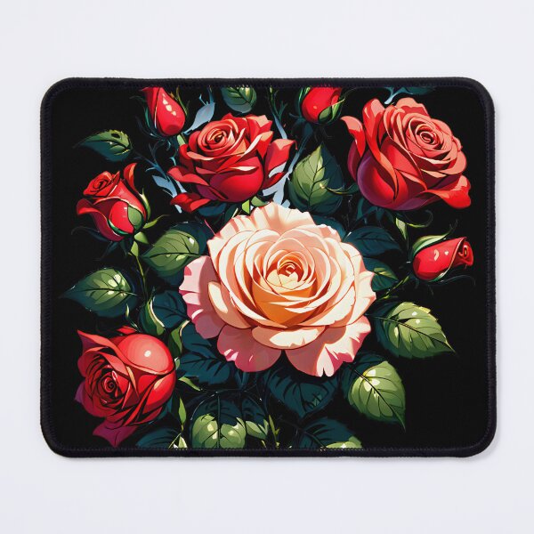 Item preview, Romantic roses symbolizing love and purity. designed and sold by MissYouONLY.