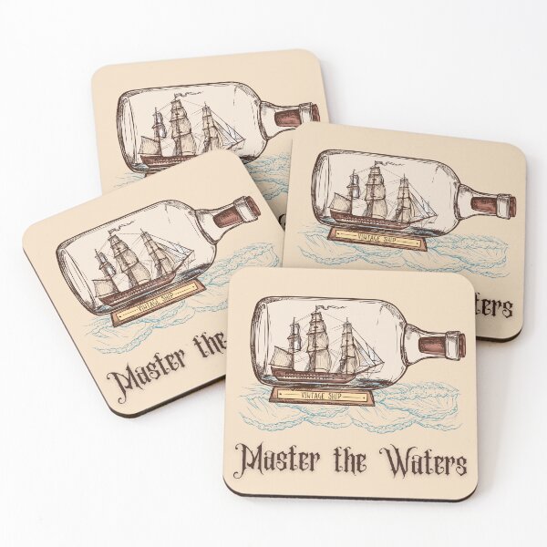 Item preview, Vintage Ship in a Bottle Artwork designed and sold by windwander.