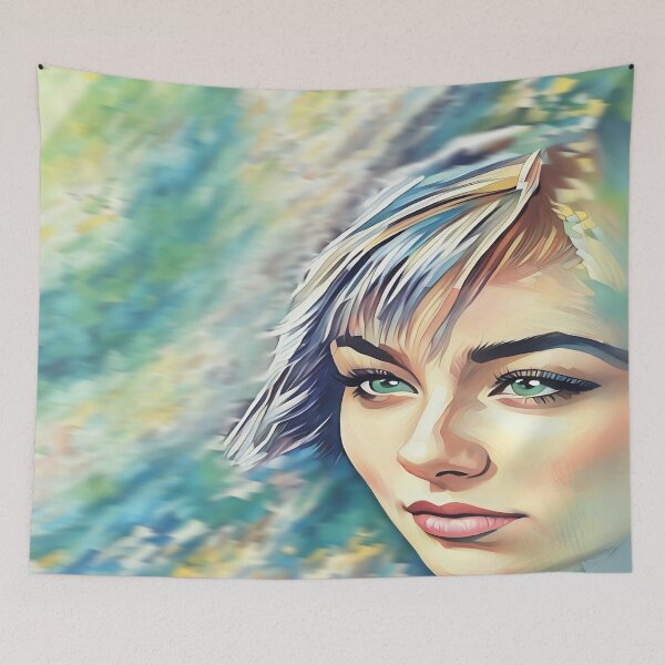 Item preview, Surviving Off Caffeine and Denial Portrait designed and sold by gleefulme.