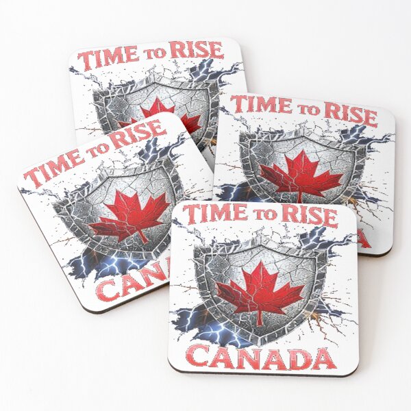 Item preview, Canada, Canadian Shield, Time to RISE, Freedom designed and sold by Protests4freedom.