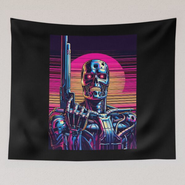 Item preview, Synthwave Terminator Vector  designed and sold by EMMADARLEN4.