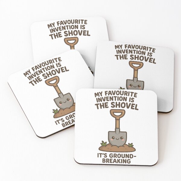 Item preview, Groundbreaking Shovel Joke Cute Pun Design designed and sold by TeeTimeTreasure.