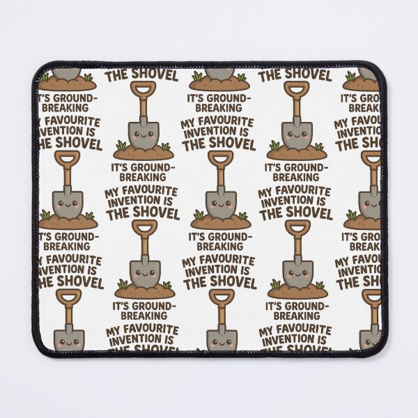 Item preview, Groundbreaking Shovel Joke Cute Pun Design designed and sold by TeeTimeTreasure.