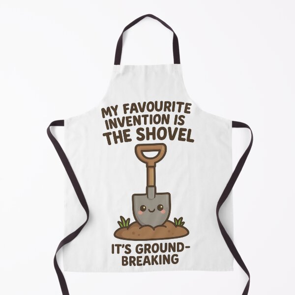 Item preview, Groundbreaking Shovel Joke Cute Pun Design designed and sold by TeeTimeTreasure.