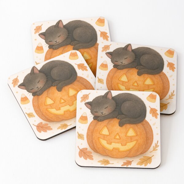 Item preview, Halloween in fall designed and sold by GraceSerene.