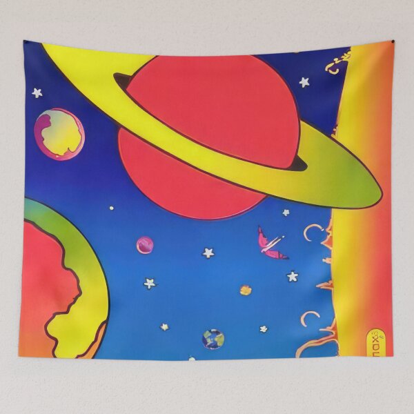 Item preview, Peter Max designed and sold by KaijuNoKaiju.