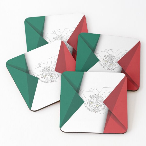 Item preview, Abstract Mexican Eagle Emblem Unveiled designed and sold by Amelia Design.