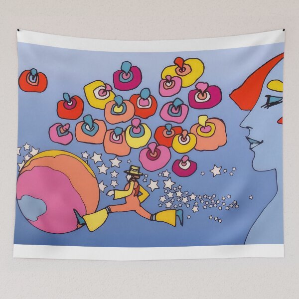 Item preview, Peter Max designed and sold by KaijuNoKaiju.