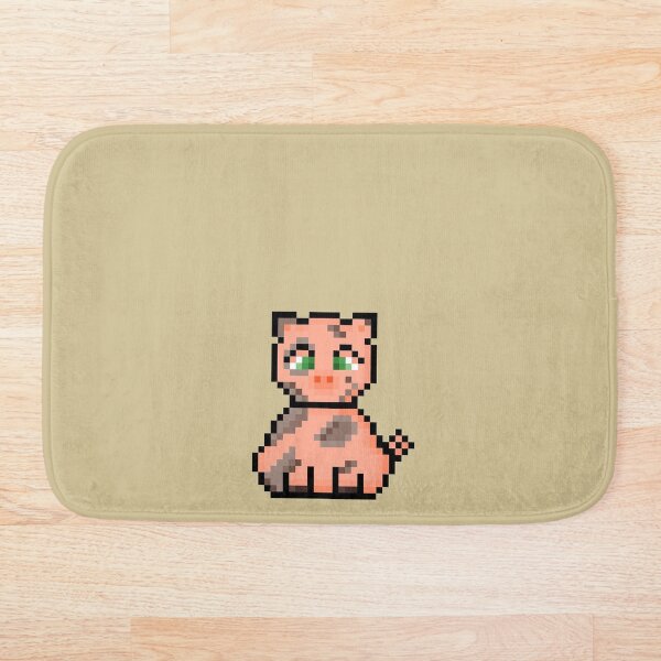 Item preview, Cute Pietrain Pig pixel art designed and sold by persephonespixels.