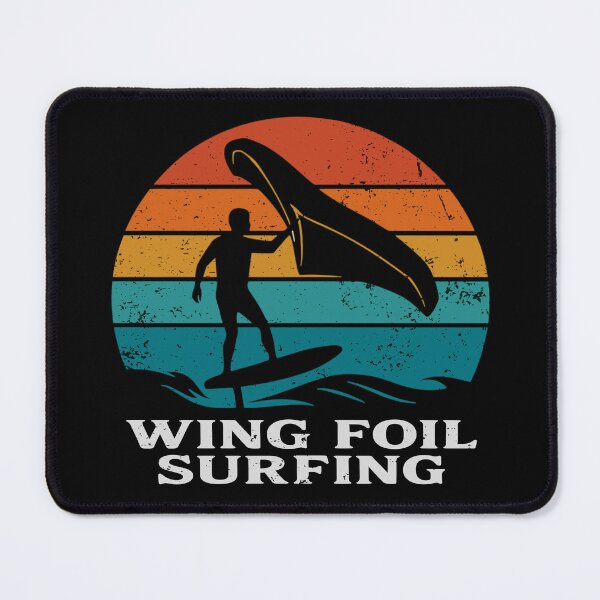 Item preview, Wing Foil Surfing Retro – Watersports Design designed and sold by OverNickles194.