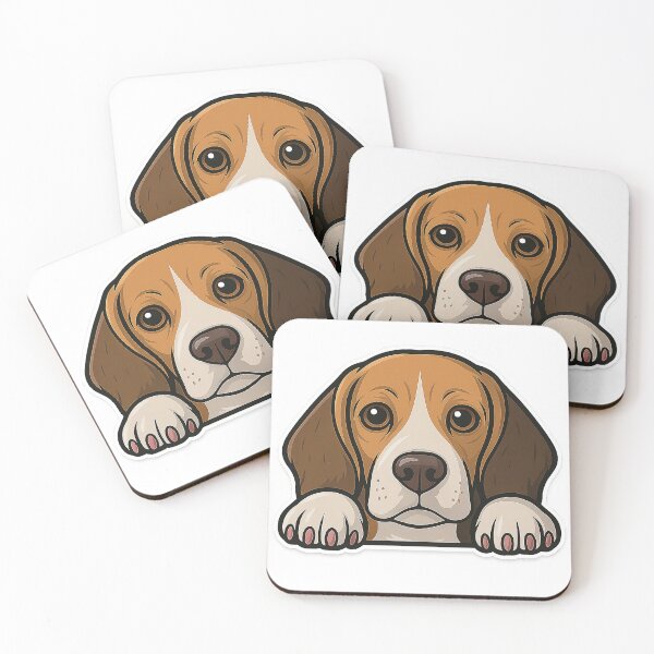 Item preview, Lindo perro beagle: adorable arte de cachorro designed and sold by SnapLabDesigns.