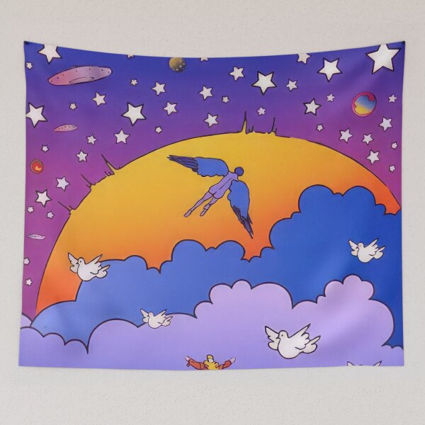 Item preview, Peter Max designed and sold by KaijuNoKaiju.
