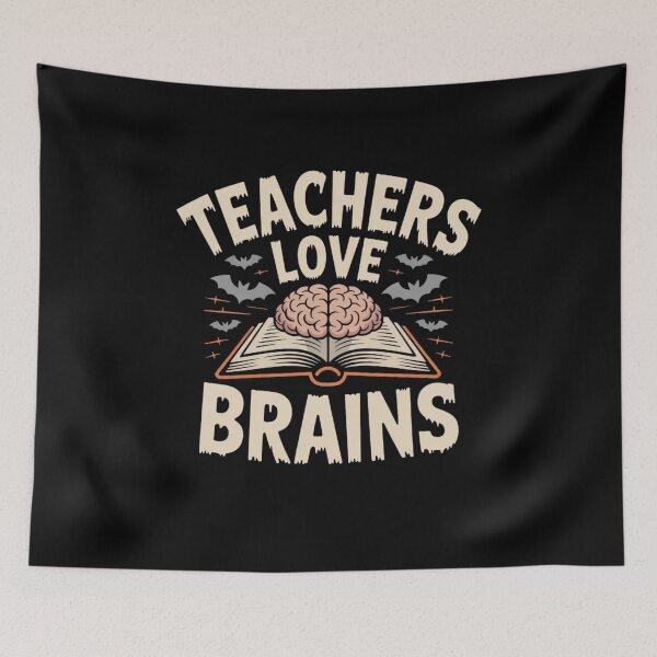 Item preview, Teachers Love Brains designed and sold by Mateusz Majcherek.