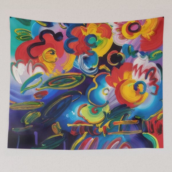 Item preview, Peter Max designed and sold by KaijuNoKaiju.