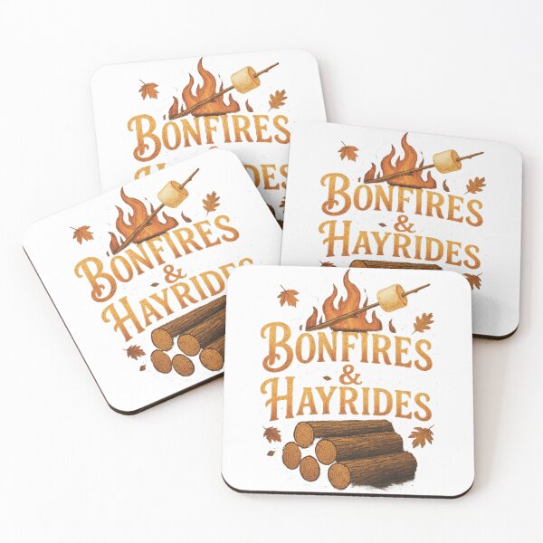 Item preview, Bonfires & Hayrides – Cozy Rustic Fall T-Shirt designed and sold by VandalMuse.