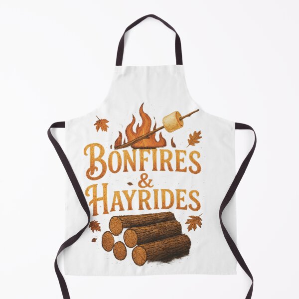 Item preview, Bonfires & Hayrides – Cozy Rustic Fall T-Shirt designed and sold by VandalMuse.