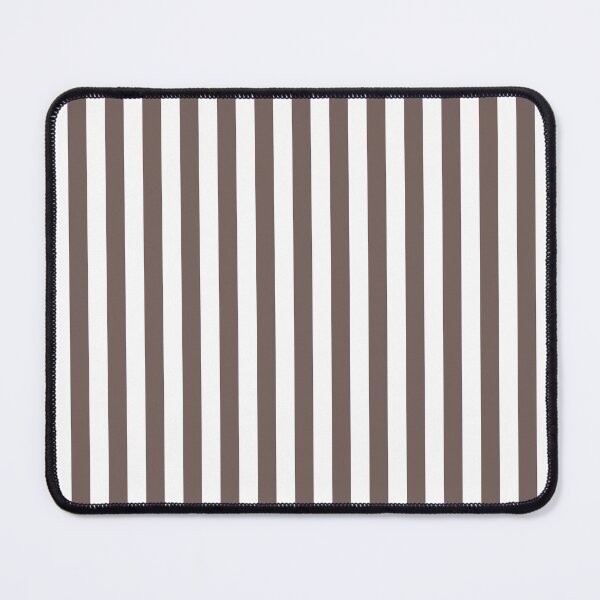 Item preview, Deep Taupe & White Stripes designed and sold by KSimpson838.