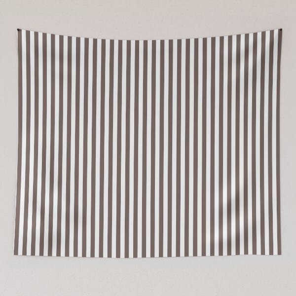 Item preview, Deep Taupe & White Stripes designed and sold by KSimpson838.