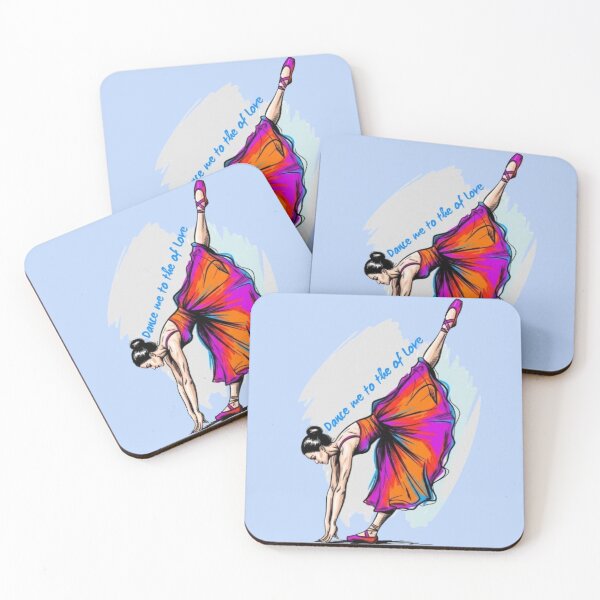 Item preview, Ballet Art: Elegant and Vibrant Dancer Design designed and sold by DiferenceArt.