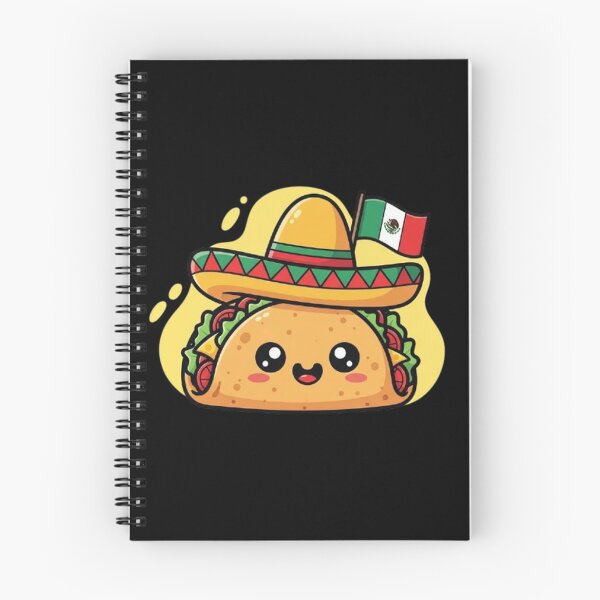 Item preview, Fiesta de tacos con sombrero y bandera mexicana designed and sold by Amelia Design.