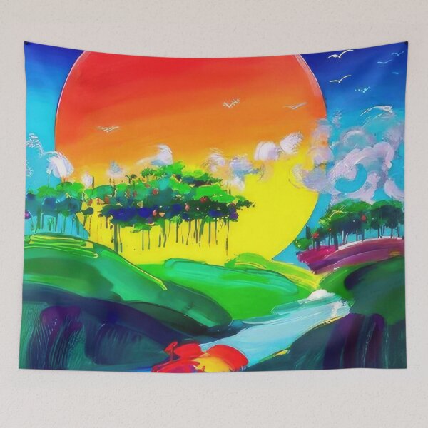 Item preview, Peter Max designed and sold by KaijuNoKaiju.